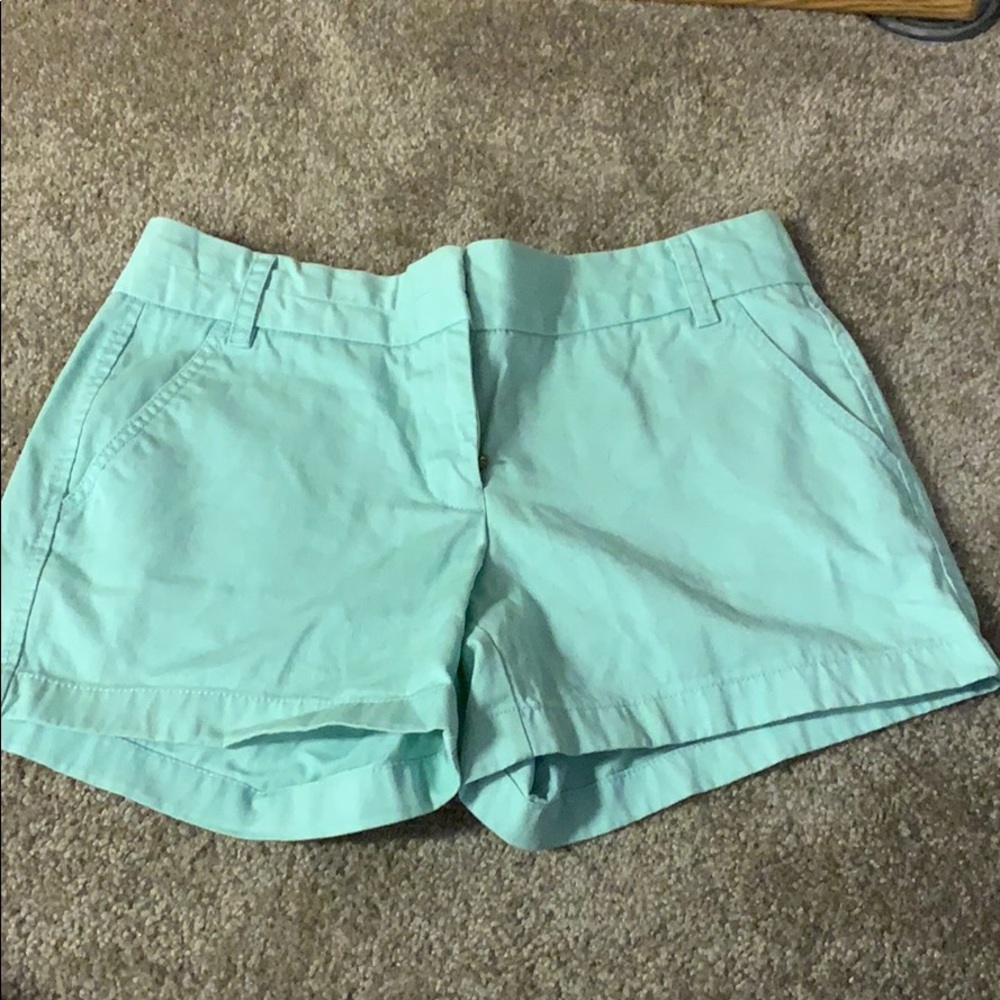J. Crew Chino Mint Shorts